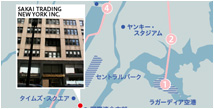 地図で見る事故概要と当社ニューヨーク拠点